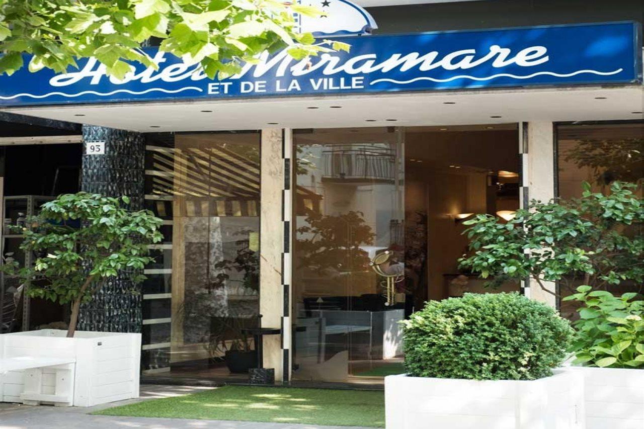 Hotel Miramare Et De La Ville Rimini Ngoại thất bức ảnh